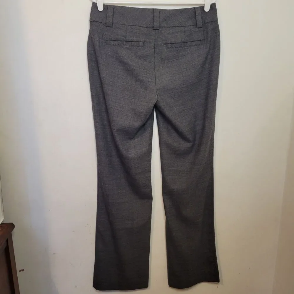Gap Women’s Size 6 Curvy Long Gray Dress Pants Wool Blend Pre-Owned